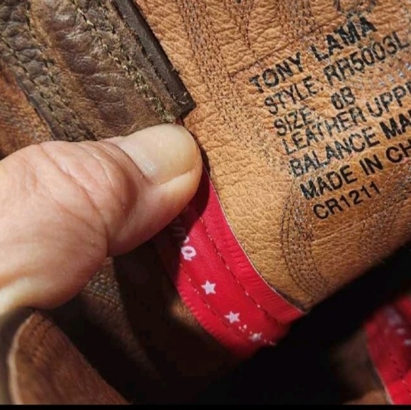 NEW Tony Lama Cowboy boots.Women size 6 - Picture 4 of 4